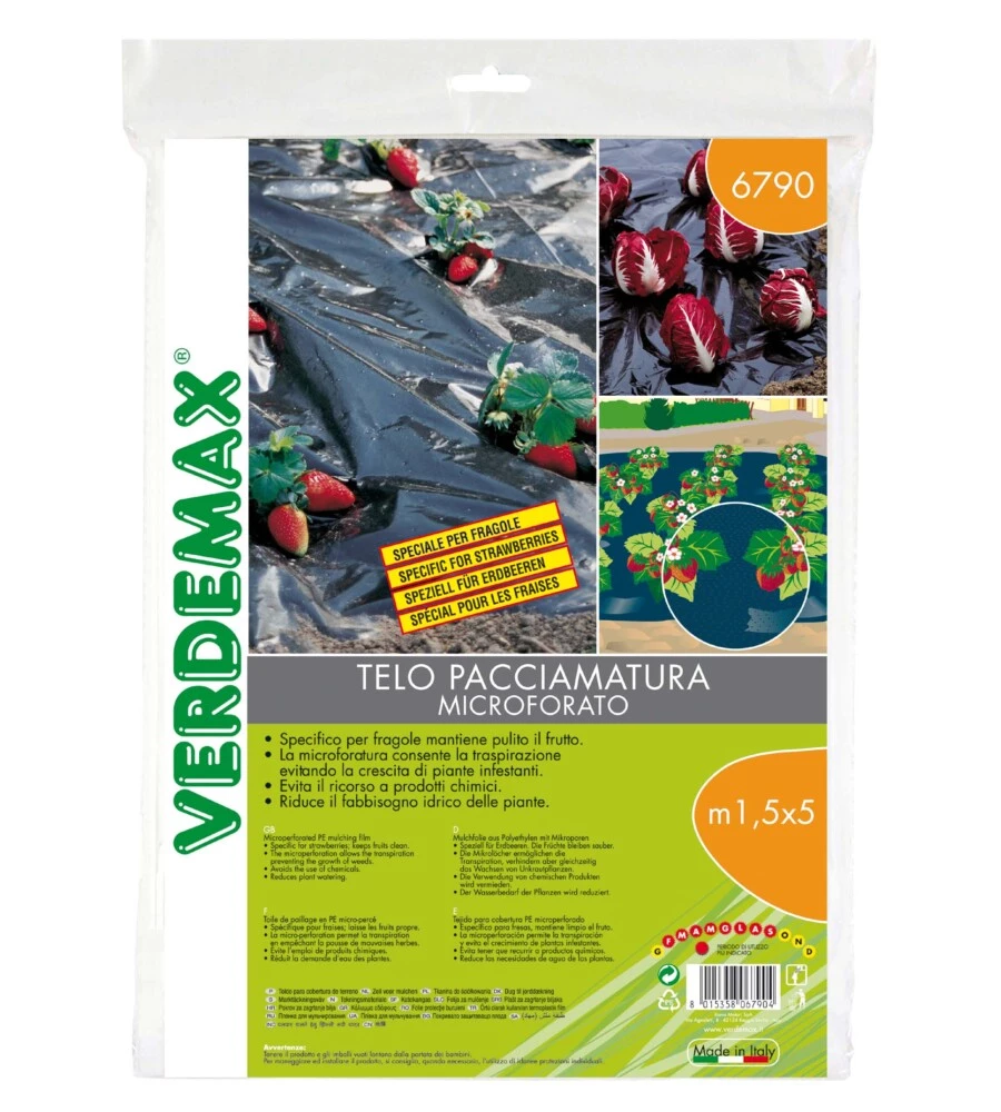 Telo pacciamatura con microfori 1.5x5m